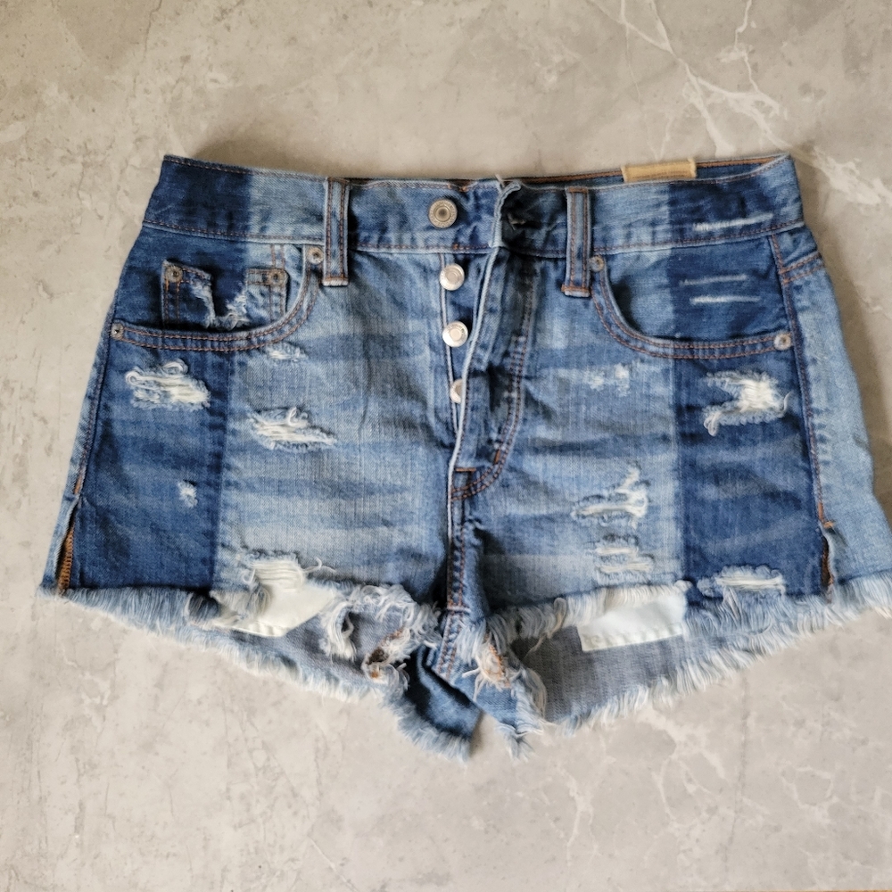 American Eagle Outfitters Hi-Rise Vintage denim shorts - Picture 8 of 9